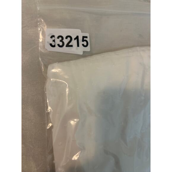 J Jill Women Top XS Ivory Swiss Dot Button Up Cottagecore Fairy Whimsy Office - Picture 7 of 7